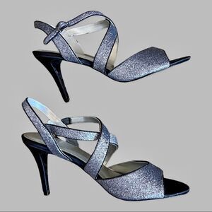 M by Marinelli purple Glitter Strappy Heels  10M